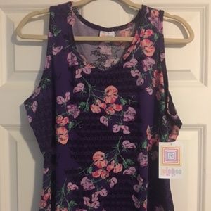 LuLaRoe floral tank
